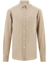 Ferragamo - Ferragamo Monogram Shirt - Lyst