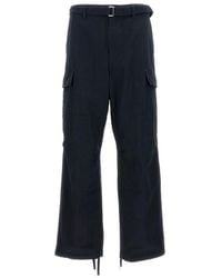 Sacai - Belt Loop Casual Pants - Lyst