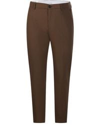 Department 5 - Casual Trousers With Belt Loops - Lyst