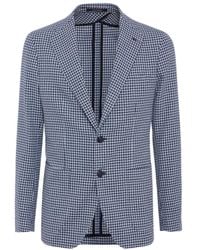 Tagliatore - V-Neck Long-Sleeved Suit Jacket - Lyst