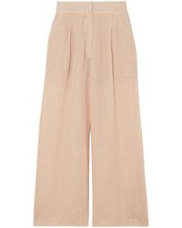 LeKasha - Sohag Linen Wide-Leg Pants - Lyst