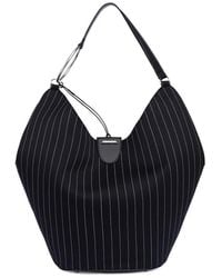 Dondup - Large Pinstripe Tote Bag - Lyst