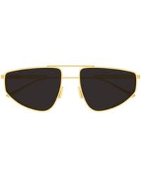 Bottega Veneta - Eyewear Geometric Frame Sunglasses - Lyst
