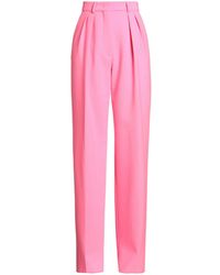 Sportmax - High-Waisted Cropped Slim-Fit Tailored Trousers - Lyst