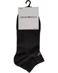 Emporio Armani - Short Socks - Lyst
