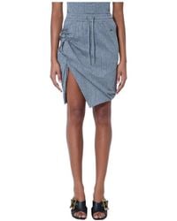 Vivienne Westwood - Drawstring Midi Skirt - Lyst