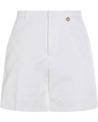 CASABLANCA - Monogram Pleated Shorts - Lyst