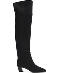 Aquazzura - 45Mm Suede Boots - Lyst