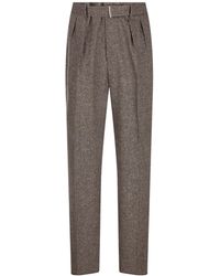 Tagliatore - Pleated Tailored Pants - Lyst