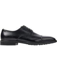 BOSS - Solid Color Loafers - Lyst