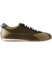 Neous - Suede And Leather Sneakers - Lyst