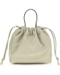 Chloé - Chloé Icons Drawstring Chain Shoulder Bag - Lyst