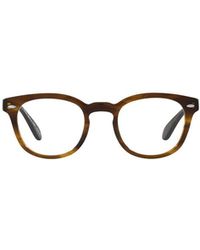 Oliver Peoples - Sheldrake Square Frame Glasses - Lyst