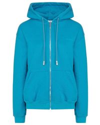 Off-White c/o Virgil Abloh - Diag-Print Zip-Front Hoodie - Lyst