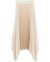 JOSEPH - Ade Pleated Midi Skirt - Lyst