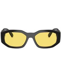 Versace - Eyewear Rectangular Frame Sunglasses - Lyst