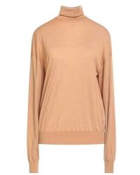 Saint Laurent - Solid Color Wool Knit Sweater - Lyst