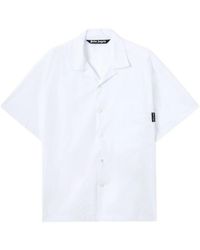 Palm Angels - Curved Logo Bowling Shirt - Lyst