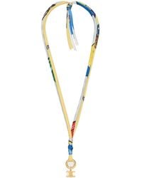 Celine - Charms Cordon Necklace - Lyst
