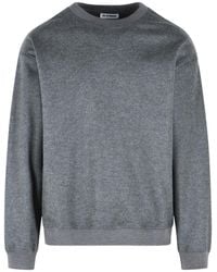 Jil Sander - Wool Melton Sweater - Lyst