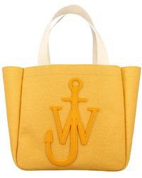 JW Anderson - Jw Anderson Logo-Patch Top Handle Bag - Lyst