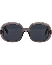 Loewe - Mini Anagram Steps Square Sunglasses - Lyst