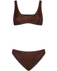 Oséree - Oséree Lumiere Shimmer Bikini Set - Lyst