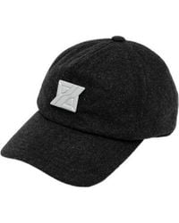 we11done - Logo-Patch Wool Cap - Lyst