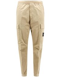 Stone Island - Regular Tapered Fit Cargo Pants - Lyst