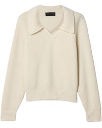 Nili Lotan - Ribbed Long-Sleeved Sweater - Lyst