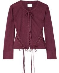 Isabel Marant - Seattle Tie-Front Top - Lyst
