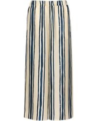 Weekend by Maxmara - Silk Wide-Leg Trousers - Lyst
