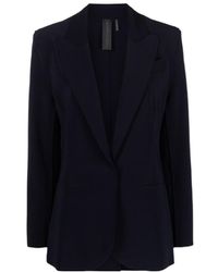 Norma Kamali - Peak-Lapel Blazer - Lyst