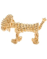Loewe - Sausage Dog Brooch - Lyst