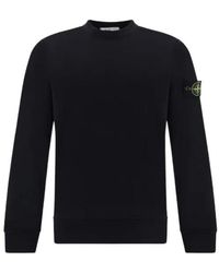 Stone Island - Logo-Patch Sweatshirt - Lyst