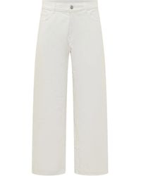 Palm Angels - Logo Patch Straight Leg Jeans - Lyst