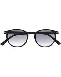 Tom Ford - Eyewear Andrea Round Frame Sunglasses - Lyst