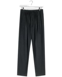 Lemaire - Drawstring Straight-Leg Pants - Lyst