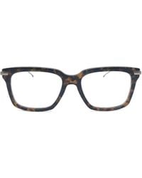 Thom Browne - Eyewear Rectangular Frame Glasses - Lyst