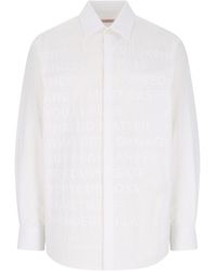 Valentino - Buttoned Straight Hem Shirt - Lyst