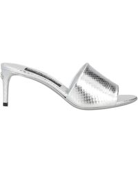 Dolce & Gabbana - Solid Color Sandals - Lyst