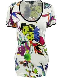 Just Cavalli - Printed T-Shirt - Lyst