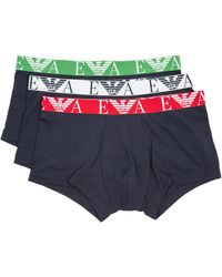 Emporio Armani - Logo Underwear Three-Piece Set - Lyst