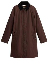 Woolrich - Single-Breasted Coat - Lyst