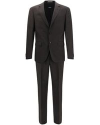 BOSS - Double-Breasted Tailored Suit - Lyst