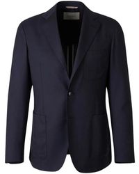 Canali - Patch-Pocket Single-Breasted Blazer - Lyst