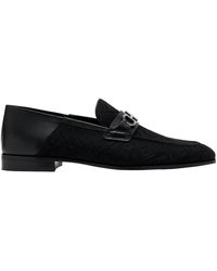 Ferragamo - Round-Head Casual Shoes - Lyst