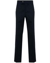 Moncler - Grenoble Button Detailed Straight-Leg Trousers - Lyst
