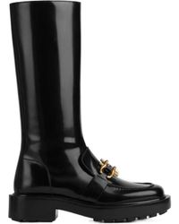 Bottega Veneta - Horse Buckle Detail Boots - Lyst