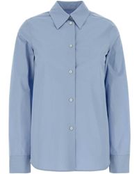 Jil Sander - Button-Up Poplin Shirt - Lyst